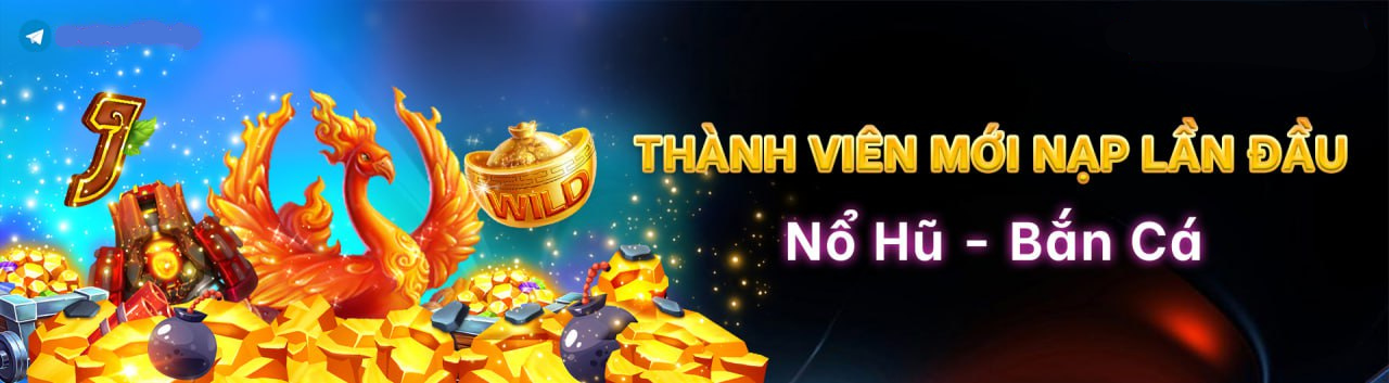 100% Thưởng thành viên mới nạp lần đầu